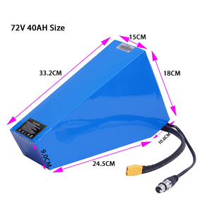 AU Voorraad Ebike Accu Driehoekig 72V 20Ah 30Ah 40Ah Onderbuis Met BMS voor 3000W Elektrische Fiets - Product Image 6