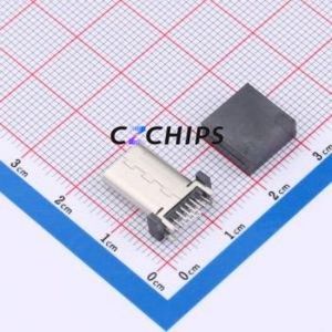 HC-TYPE-C-16P-LC02A USB Connector Through hole Component (THT) Connector Type-C Female Through Hole 16P - Product Image 2