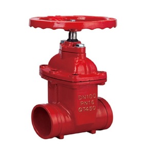 Vanne à opercule Longyao Shuangyong DN150 PN16 à opercule simple, joint souple flexible, raccord à collier pour la libération d'eau - Product Image 3