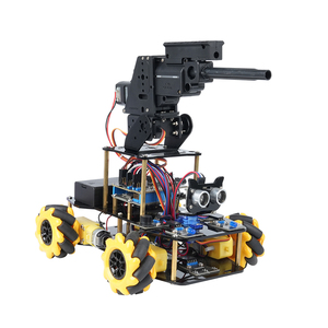 Kit Mobil Robot ACEBOTT dengan Pistol Air, <span class=keywords><strong>Tutorial</strong></span> Pembelajaran Coding DIY, ESP32 WIFI APP, Robot Edukasi untuk Pembuatan Arduino - Product Image 1