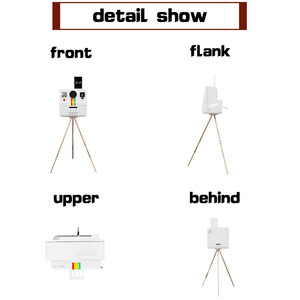 Machine Photobooth Instantanée Numérique Interactive Portable Vogue 2024 avec Imprimante et Appareil <span class=keywords><strong>Photo</strong></span> pour Mariages et Fêtes - Product Image 5