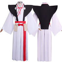 Costumes unisexes pour adultes en polyester de style manga, inspirés de l'anime Flying Comic Jigoku Raku Shiba Maru Yamada Shizakichi Kitaomaru, pour Halloween