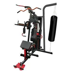 Logo personnalisé Multifonctionnel Musculation 3 Stations Entraîneur Complet Gym Fitness Machine