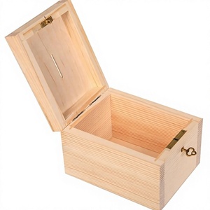 Boîte de rangement pour bijoux en bois de qualité supérieure, organisateur décoratif en bois pour bijoux, accessoires et trésors personnels - Product Image 5