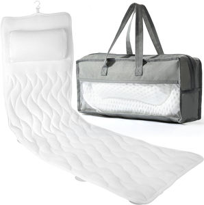 Coussin <span class=keywords><strong>de</strong></span> <span class=keywords><strong>bain</strong></span> gris antidérapant pour tout le corps, coussin <span class=keywords><strong>de</strong></span> <span class=keywords><strong>bain</strong></span> gris pour baignoire Spa, oreiller <span class=keywords><strong>de</strong></span> baignoire, <span class=keywords><strong>matelas</strong></span> pour repose-tête et cou - Product Image 5