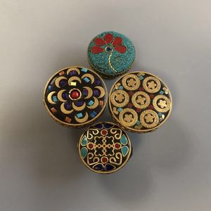Maniglie in Lega di Stile <span class=keywords><strong>Etnico</strong></span> Squisito, Intricatamente Lavorate per Armadi, Cassetti e <span class=keywords><strong>Mobili</strong></span> con Dettagli Culturali Autentici - Product Image 2