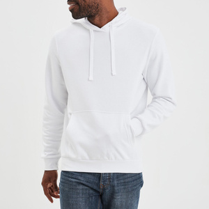 Sweat à capuche lourd pour homme, vierge, prêt à personnaliser, coupe classique, en molleton de coton de haute qualité, hiver, écologique, respirant - Product Image 3