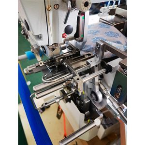 Zoyer Computerized Fully <b>Automatic</b> Hemming <b>Machine</b> Flat-Bed Lock Stitch For Fabric <b>Sewing</b> Equipment - Product Image 2
