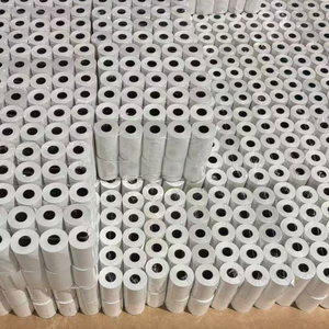 Rollos de Papel Térmico sin Núcleo de 80x80mm, 57x40, 80*70, 80*100, Resistentes al Agua, Libres de BPA, para Cajeros Automáticos, Fax y Otras Aplicaciones - Product Image 1