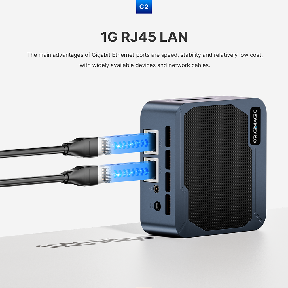 ORIGIMAGICミニpc Twin Lake-N150 Origimagic C2 Mini PC Intel Twin Lake-N150 3.6GHz 12GB DDR5/512GB SSD