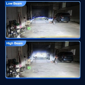 Gpne 3 inch ống kính máy chiếu H4 H7 9005 <span class=keywords><strong>LED</strong></span> CANBUS đèn pha màu xanh cắt dòng 6000K Nhiệt độ màu 2 năm bảo hành - Product Image 6