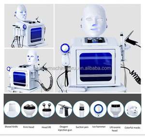 Máquina de spa facial de hidrooxígeno multifuncional, rodillo de hielo para espinillas, espinillas, elimina el limpiador facial - Product Image 2