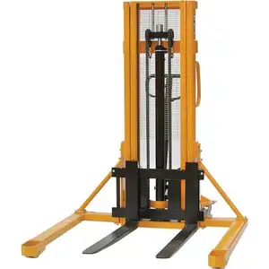 Mano Pallet Stacker 2 ton 2.5ton 3ton Idraulico Straddle Manuale Carrelli Elevatori con il Prezzo di fabbrica