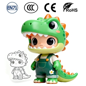 Chất Lượng Cao Tùy Chỉnh Dino Cậu Bé Hình Mù Hộp Bí Ẩn Đồ Chơi PVC ABS Nhựa Quy Mô 1/6 Động Vật Phim Hoạt Hình Mô Hình Phòng Trẻ Em - Product Image 2