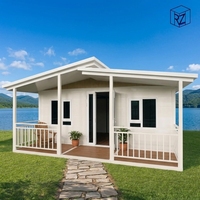 Maison préfabriquée extensible, cabane tropicale de luxe pour complexe hôtelier, unité pliable avec panneau solaire, personnalisable Ray-Zen
