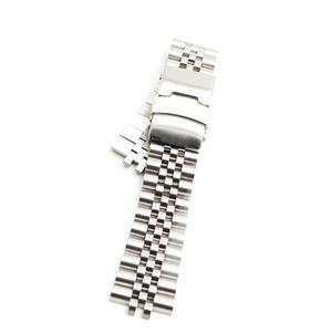 <span class=keywords><strong>22mm</strong></span> Creux Incurvé Fin Solide Vis Liens De Luxe En Acier Inoxydable 316L Jubilé <span class=keywords><strong>Bracelet</strong></span> De Montre <span class=keywords><strong>Bracelet</strong></span> pour <span class=keywords><strong>Seiko</strong></span> SKX 007/009 - Product Image 3
