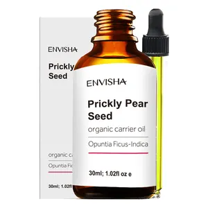 Private label Prickly Pear Seed skin care multifunctional oil for hair organic cactus facial serum for dry skin