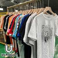 Camisetas Deportivas de Segunda Mano F4 al por Mayor, Camisetas Deportivas Internacionales Usadas de Manga Corta de Verano, de Algodón de Alta Calidad, Estilos Populares