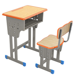 Escritorios y sillas duraderos y modernos de metal para estudiantes para escuelas primarias y secundarias <span class=keywords><strong>Suite</strong></span> de aprendizaje para niños para clases de tutoría - Product Image 1