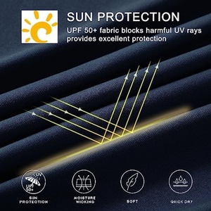 Chemises de pêche personnalisées par sublimation, protection UV, vêtements de pêche pour hommes, manches longues, UPF 50+, maillot de pêche - Product Image 4