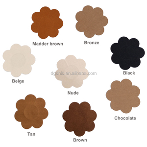 Cache mamelon en tissu Satin jetable, autocollants pour femmes, 2 pièces, couverture Invisible - Product Image 4