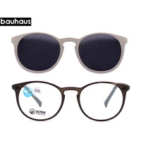 RS010 Cadre de lunettes rond Ultem délicat avec clip magnétique sur les lunettes de soleil