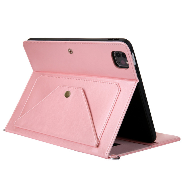 Business Shoulder Tablet Cover Wallet Card Holder PU Leather Case PU Pouch for iPad