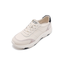 Chaussures décontractées pour hommes, style smart casual, avec empeigne en cuir de qualité supérieure, pour le bureau et les activités du week-end