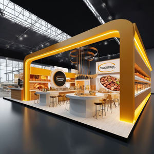 Equipo para Ferias Comerciales, Stand de Exhibición Modular Ajustable de Fácil Montaje, Stand de Exhibición de Madera - Product Image 2