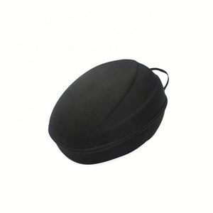 Étui de rangement pour casque en EVA noir, écologique, grande capacité, personnalisable, prêt pour le voyage, compatible DIY, vente directe usine - Product Image 4