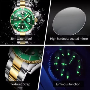   Relojes para Hombre de Negocios, Reloj de Cuarzo Original, Resistente al Agua, Luminoso, de Alta Calidad, con Indicador de Fecha, Regalos, Reloj 5885 - Product Image 5