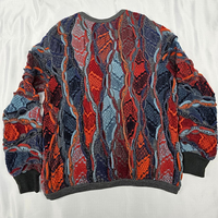 Sweater Katun Pria Ukuran Besar DiZNEW Plus, Sweater Oversize Premium Streetwear Kustom