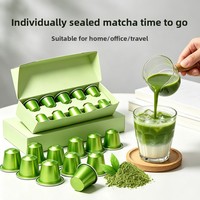Capsules de matcha aromatisées pour machines à café - 2g par portion, emballage en tasse, Ximei Innovation, origine Shanxi, durée de conservation de 12 mois