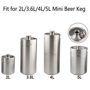Portátil 2L/3.6L/5L Mini <span class=keywords><strong>cerveza</strong></span> Growler Keg Picnic /Party Picnic Tap & Mini Keg Tap Dispenser & Ball Lock para Home Brew - Product Image 5