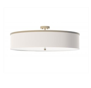 12 Inch Square Acrylic Lampshade Ceiling Lamp With E26/E27 <b>Socket</b> Hardwire <b>Light</b> for Bedroom, Kitchen, Hallway, Laundry Room - Product Image 3