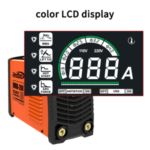 Portable double tension LCD intelligent MMA <span class=keywords><strong>machine</strong></span> à souder 200amp petit onduleur IGBT arc cc 110V 220V soudeuses à bâton pour <span class=keywords><strong>amazon</strong></span> - Product Image 3