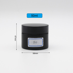 Bulk Supply Food Grade Deep Purple Glass Jars 50ml Odor Isolation Moisture Resistant Fresh Keeping Glass Storage Pots For Daily - Product Image 1