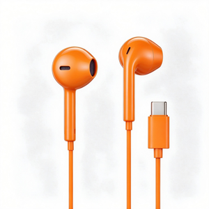 Écouteurs intra-auriculaires filaires USB-C avec son stéréo et contrôle du volume pour iPhone 15 16 et téléphones Android - Product Image 4