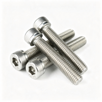 Vis à tête cylindrique moletée en acier inoxydable 304 A2-70 DIN912