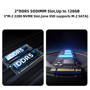 มินิพีซี Ultra Processor สำหรับใช้งานที่บ้านและธุรกิจ พร้อมการ์ดจอ RTX4060 รองรับ DP และพอร์ต LAN แบบคู่ 2.5G สำหรับเล่นเกม - Product Image 5