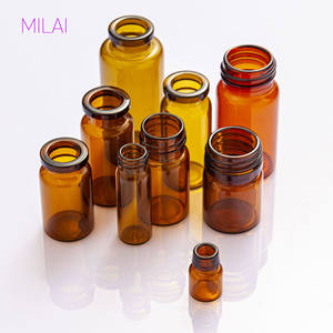 Farmaceutische 2Ml 4Ml 5Ml 6Ml 7Ml 8Ml 10Ml 15Ml 20Ml 30Ml Heldere Amberkleurige Glazen Buisvormige Flesjes Injectie Steriele Reageerbuisje Flacon - Product Image 6