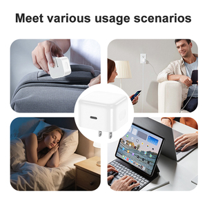 Chargeur mural USB-C 40W PD, prise pliable UK/EU/US, adaptateur d'alimentation à charge ultra rapide pour 16/15/14/13 Pro Max - Product Image 6