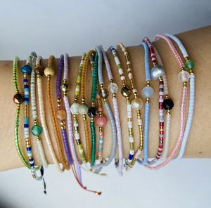 MoyaMiya takı özel zarif benzersiz miyuki delica tohum boncuk doğal taş inci bilezikler el yapımı aksesuarlar kadınlar - Product Image 4