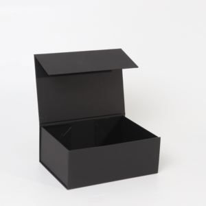 ISO9001 고급 마그네틱 박스 뚜껑 폐쇄 블랙 선물 상자 마그네틱 폐쇄 뚜껑이있는 단단한 판지 선물 상자 - Product Image 1