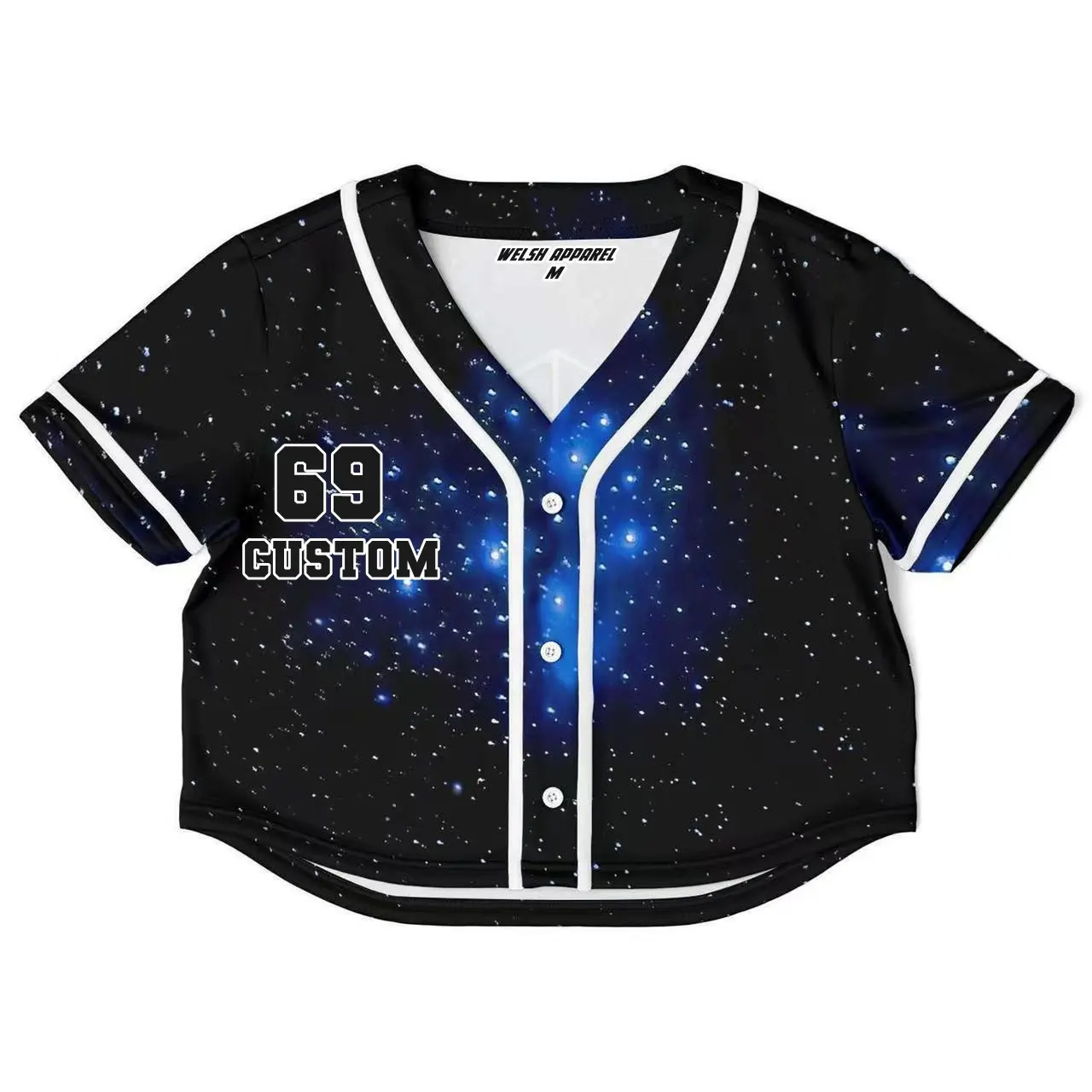 Wholesale Custom Your Design Women Girls Softball Baseball Crop Top Jersey Button Down Streetwear Baseball Shirts