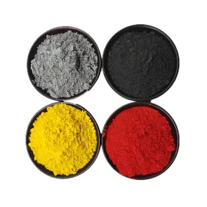 Bulk Synthetic Blue Cheap Dark Brown Iron Oxide Red Pigment 190 Yellow 42 Grey for Cement Blocks Concrete Drums Bags