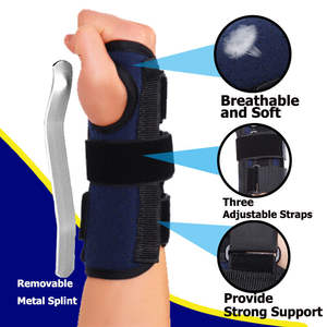 Muñequera deportiva ajustable, muñequera de salida de fábrica para túnel carpiano, muñequera de mano para tendinitis, artritis, esguinces - Product Image 3