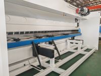 Prensa Plegadora Hidráulica CNC de Alta Precisión Personalizada SPS, Prensa Plegadora CNC Automática de Doble Enlace para Trabajo Pesado