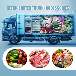 New 6x4 Diesel <b>Refrigerated</b> Truck ISUZU FVR FVZ GIGA Carrier Thermo King Semi Reefer Trucks Tractor Food Cargo Delivery Vehicle - Product Image 2