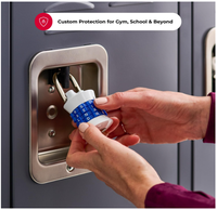 Serrure à combinaison de mots Master Lock, définissez votre propre serrure de lettre de mot.